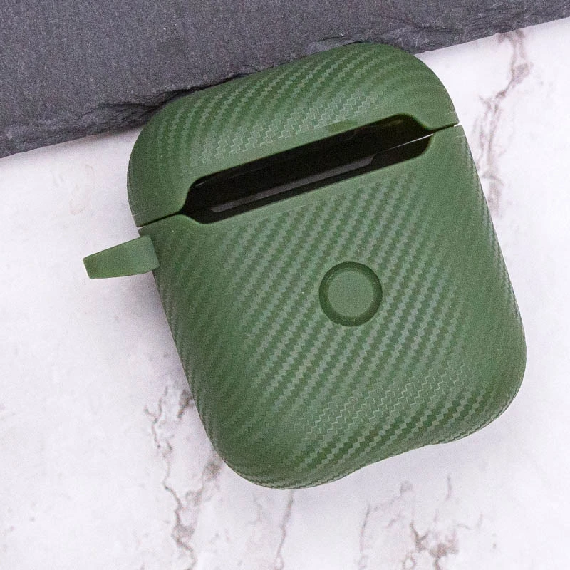 Футляр SGP Shockproof для навушників Airpods 1/2 – Pine green. Фото 5 з 6
