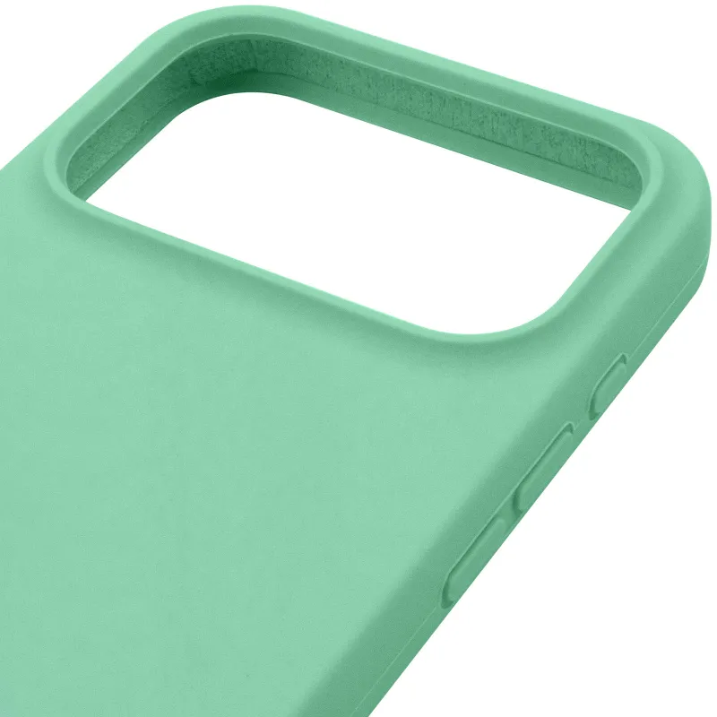 Чохол Silk Full Protective (AA) NO LOGO для Apple iPhone 17 Pro Max (6.9") – Зелений / Pistachio. Фото 4 з 5