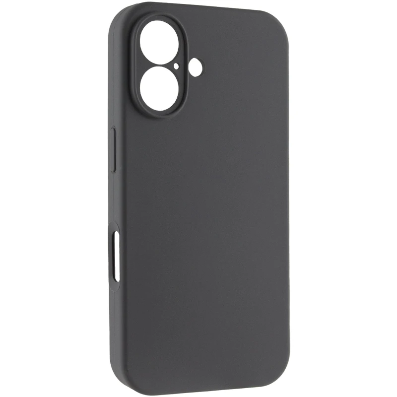 Чохол Silk Full Camera Protective (AA) NO LOGO для Apple iPhone 16 Plus – Сірий / Dark Gray. Фото 2 з 8