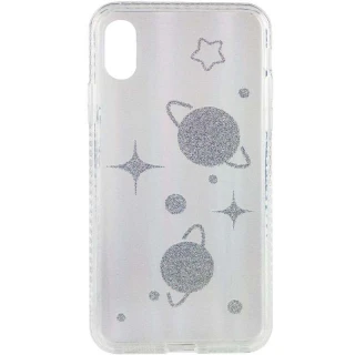 Стеклянный чехол Aurora Space для Apple iPhone XS Max (6.5") фото 1 из 3