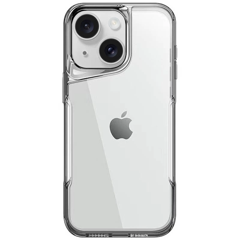 

TPU+PC чехол с цветной окантовкой для Apple iPhone 15 (6.1") (Clear)