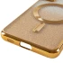 Чохол з блискітками, захисними лінзами на камеру та MagSafe на Samsung Galaxy S21 – Золотий / Gold. Фото 7 з 7