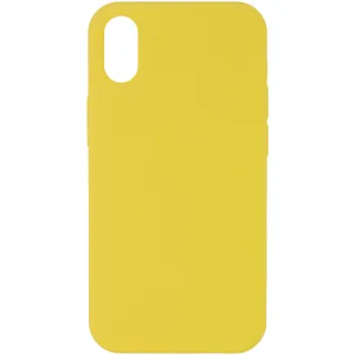 Чохол Silk Full Protective (AA) NO LOGO для Apple iPhone XS Max (6.5") — Жовтий / Yellow