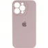 Чохол Silicone Case з захистом камери на Apple iPhone 14 Pro Max (6.7") – Сірий / Lavender. Фото 1 з 4