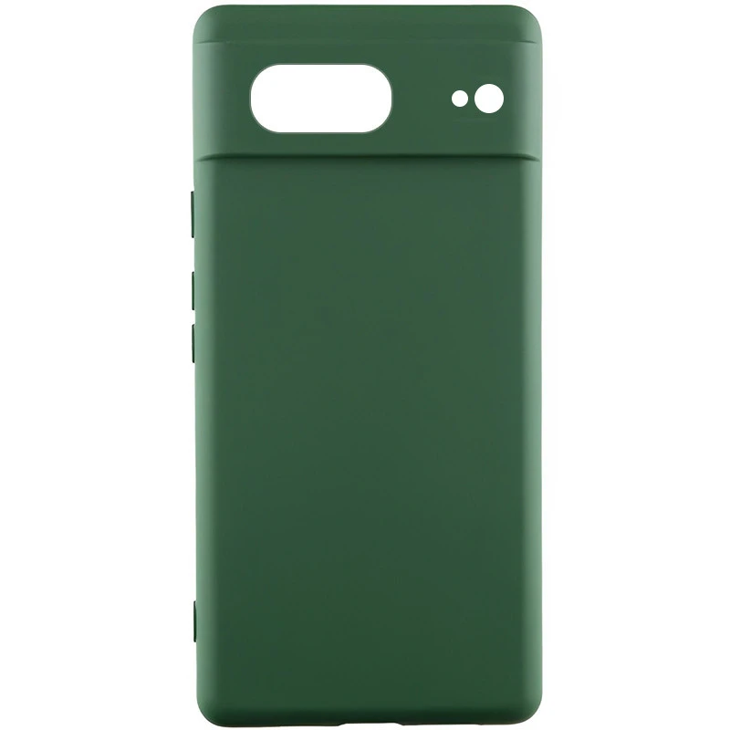 Чохол Silicone Case Lakshmi Premium із закритою камерою для Google Pixel 7 – Зелений / Cyprus Green. Фото 2 з 6