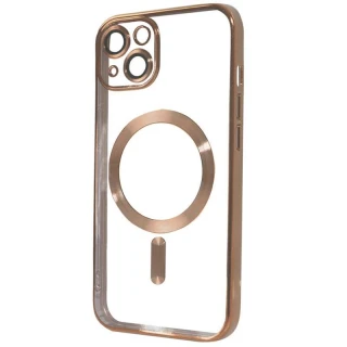 Хромовий TPU чохол з MagSafe на Apple iPhone 14 (6.1") фото 1 з 7