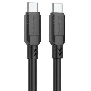 Дата кабель Borofone BX81 Type-C to Type-C 60W (1m) фото 1 з 6