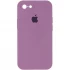 Чохол Silicone Case Square з захистом камери на Apple iPhone 7 / 8 (4.7") – Ліловий / Lilac Pride. Фото 1 з 1