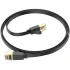 Дата кабель Hoco US07 Level Pro copper gigabit ethernet (1m) – Black. Фото 4 из 5
