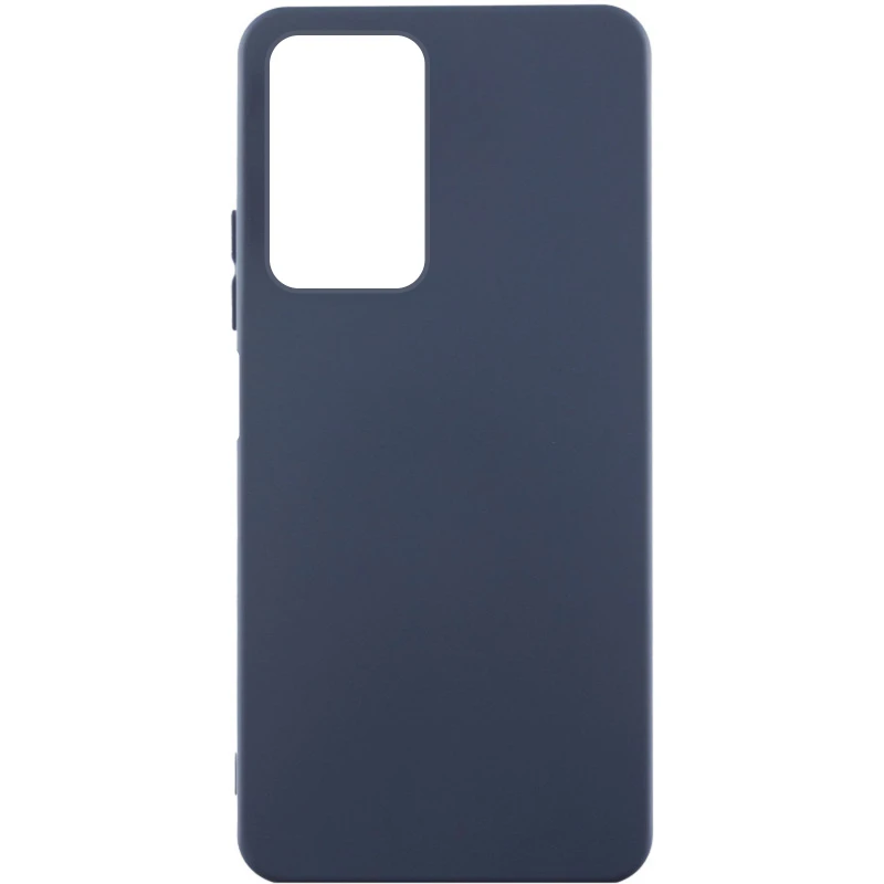 Чохол Silicone Case Lakshmi Premium із закритою камерою для Samsung Galaxy A13 4G – Темно-синій / Midnight blue. Фото 1 з 3