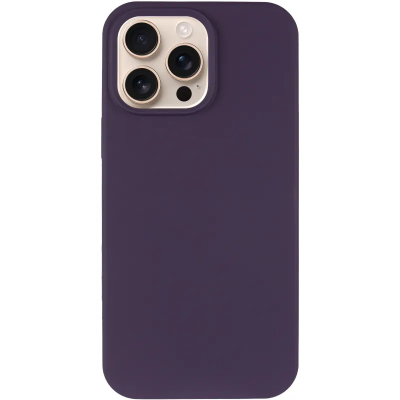 Чехол Silk Full Protective (AA) NO LOGO для Apple iPhone 16 Pro Max – Фиолетовый / Elderberry. Фото 17 из 18