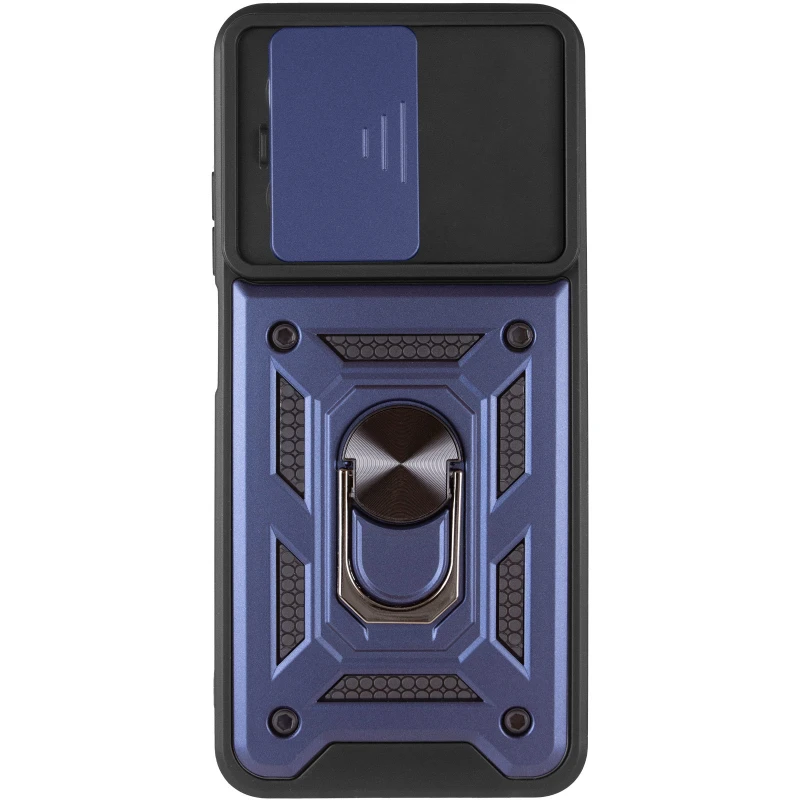 Ударопрочный чехол Ummi Camshield Serge Ring (in box) для Xiaomi Redmi A5 (Europe version) – Синий. Фото 3 из 7