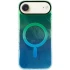 Силіконовий чохол Shiny Mountain (MagFit) для Apple iPhone 17 Air (6.5") – Green / Blue. Фото 3 з 7