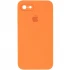 Чохол Silicone Case Square з захистом камери на Apple iPhone 7 / 8 (4.7") – Помаранчевий / Papaya. Фото 1 з 3