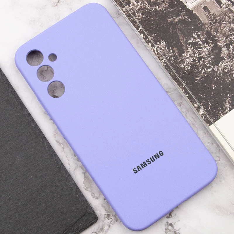 Чохол Silicone Case Lakshmi Premium L з закритою камерою на Samsung Galaxy S25+ – Бузковий / Dasheen. Фото 5 з 7