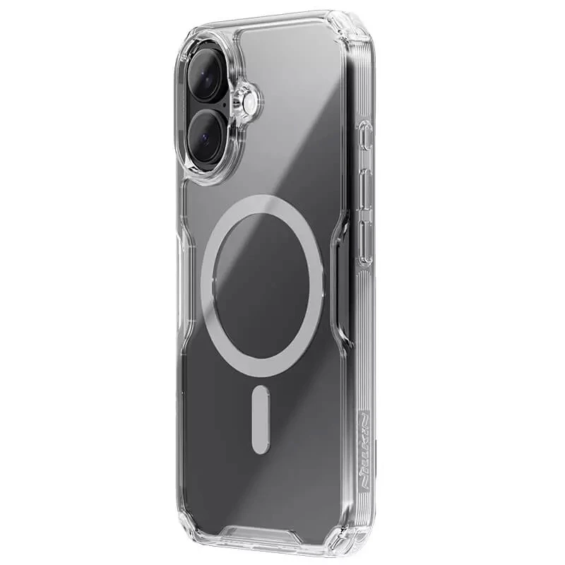 TPU чехол Nillkin Nature Pro с MagSafe для Apple iPhone 17 (6.3") – Бесцветный (прозрачный). Фото 3 TPU чехол Nillkin Nature Pro с MagSafe для Apple iPhone 17 (6.3") – Бесцветный (прозрачный). Фото 3 из 8