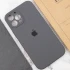 Чехол Silicone Case с защитой камеры для Apple iPhone 12 Pro Max (6.7") – Серый / Dark Gray. Фото 6 из 7