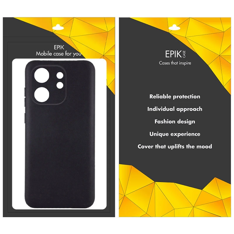 Чёрный силиконовый чехол Epik для Motorola Moto G56 5G – Черный. Фото 2 Чёрный силиконовый чехол Epik для Motorola Moto G56 5G – Черный. Фото 2 из 2