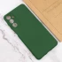 Чохол Silicone Case Lakshmi Plus з закритою камерою на Samsung Galaxy A14 4G/5G – Зелений / Dark green. Фото 7 з 10