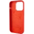 Чехол Silicone Case с металлическими кнопками для Apple iPhone 13 Pro Max (6.7") – Красный / Red. Фото 6 из 9
