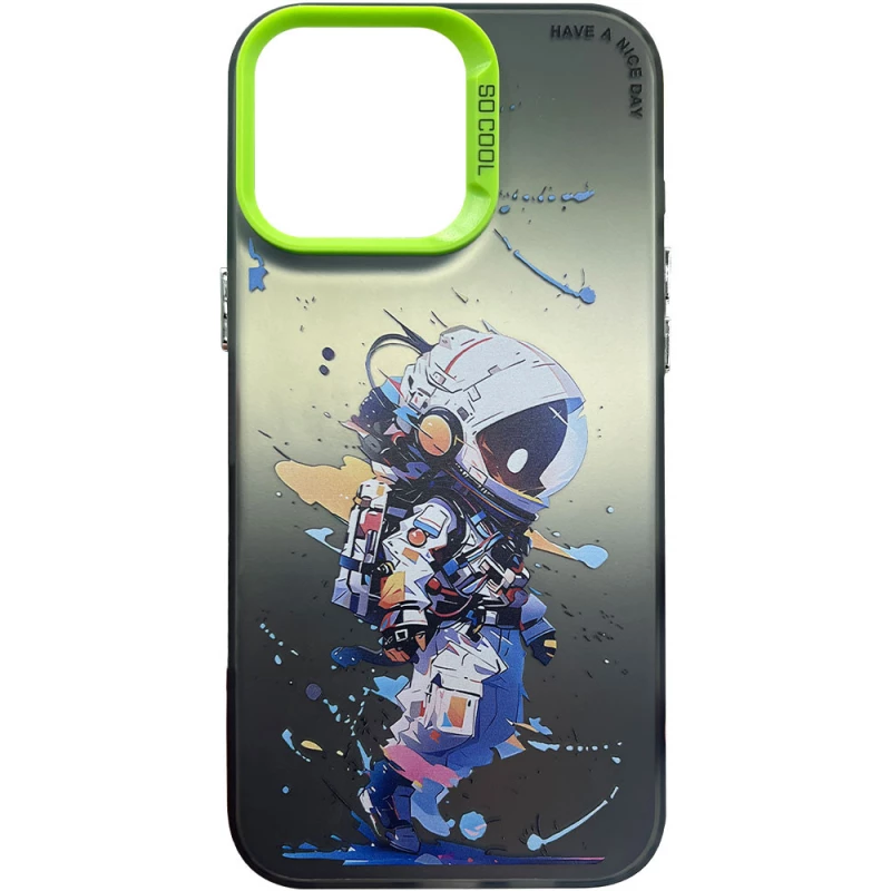 Чохол TPU+PC Street Art для Xiaomi Poco C75 – Astronaut. Фото 1 з 2