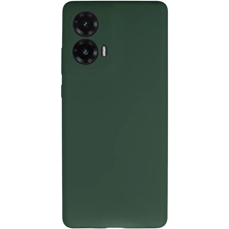 Чохол Silicone Case Lakshmi Premium із закритою камерою для Motorola Moto G85 – Зелений / Cyprus Green. Фото 4 з 8