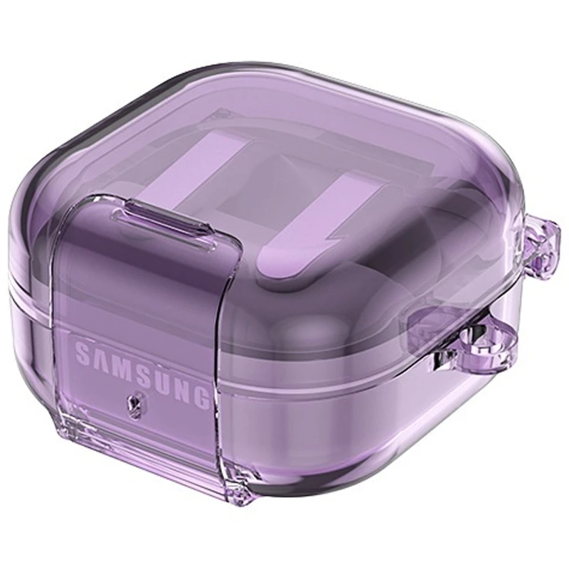 Футляр Crystal Lock Series для Samsung Galaxy Buds 4 / 4 Pro – Purple. Фото 2 з 2