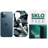 Захисна плівка SKLO Back (тил+грані без кутів) Camo на Apple iPhone XR (6.1") – Блакитний / Army Blue. Фото 1 з 1