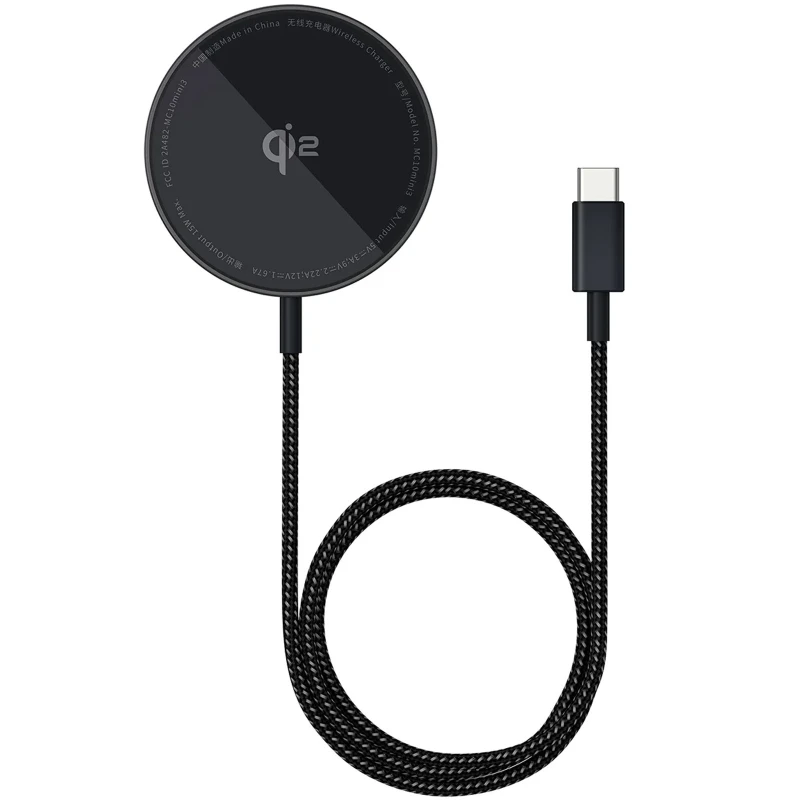 БЗП Baseus Simple Mini4 Air Magnetic Qi2 15W (P102782) – Cluster Black. Фото 1 з 4