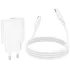 МЗП Borofone BN23 Wish PD20W (1USB-C) + кабель Type-C to Type-C – White. Фото 6 з 6