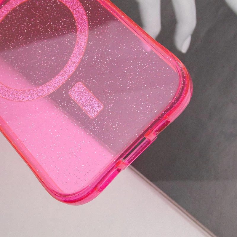 Зоряний чохол з MagSafe на Apple iPhone 16 Pro – Red. Фото 4 з 5