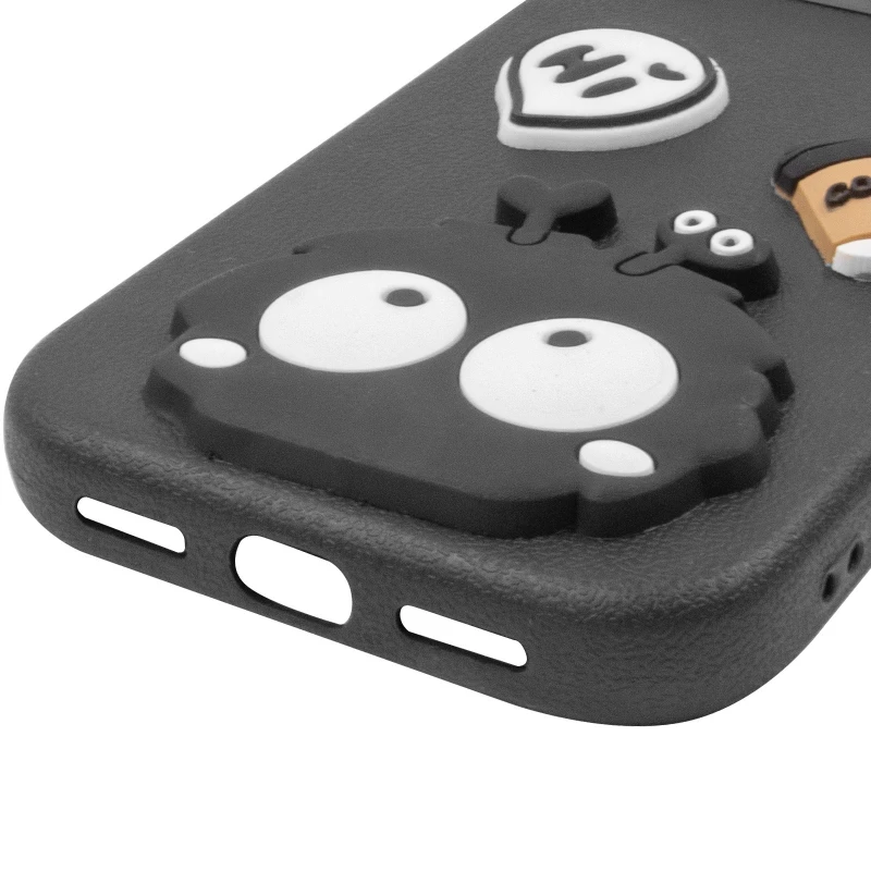 Чохол Labubu Toys для Apple iPhone 15 Pro (6.1") – Monster / Black. Фото 6 з 6