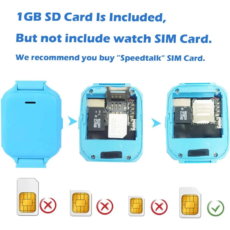 Детские cмарт-часы G2 – Синий. Фото 4 из 4