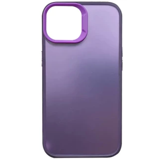 Светящийся чехол в темноте на Apple iPhone 12 Pro Max (6.7") — Purple