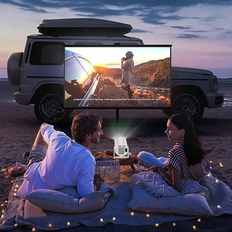 Проектор 4k Android X8 Max – White. Фото 7 з 7