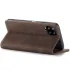 Шкіряний чохол-книжка CaseMe Velvet Nubuck для Samsung Galaxy A12 – Coffee. Фото 6 з 6