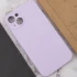 Чохол з захистом камери Silicone Case для Apple iPhone 15 (6.1") – Бузковий / Lilac. Фото 5 з 6