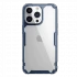 Силиконовый чехол Nillkin с усиленной защитой углов для Apple iPhone 13 Pro (6.1") – Синий (прозрачный). Фото 1 из 3