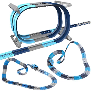 Інтерактивний трек із інерційною машинкою SHT 5510-9 Deluxe Edition Shark Trak (138pcs/1CAR) фото 1 з 1