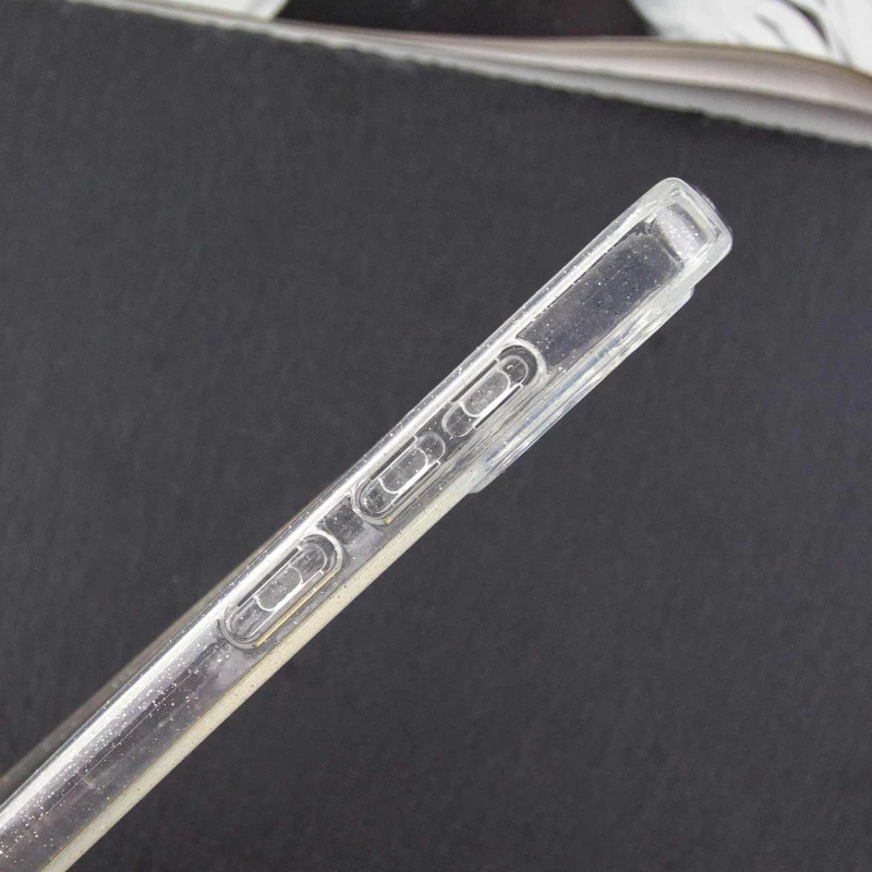 Прозрачный чехол с блестками Samsung Galaxy A20 / A30 – Clear. Фото 4 из 6