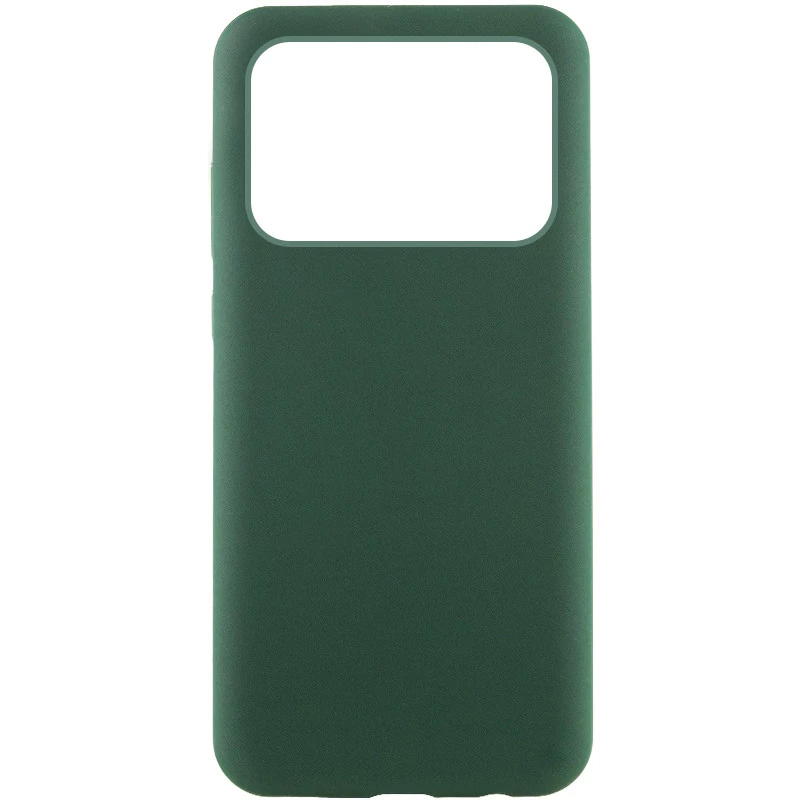 Чохол Silicone Case Lakshmi Premium на Xiaomi Poco X6 Pro – Зелений / Cyprus Green. Фото 2 з 5