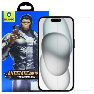Защитное 2.5D стекло Blueo Full Cover HD Clear для Apple iPhone 15 Pro Max (6.7") фото 1 из 3