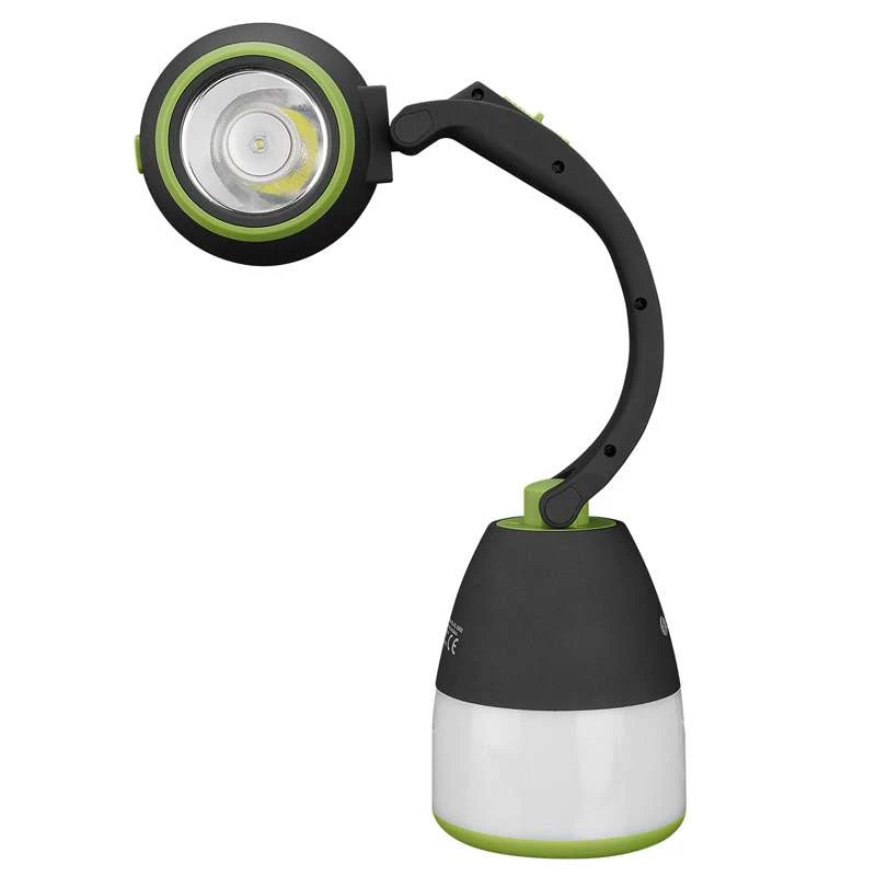 Ліхтар акумуляторний S-link SL-FL1882 3W+ 10 SMD Red 3*AA Pen Battery – Чорний. Фото 2 з 7