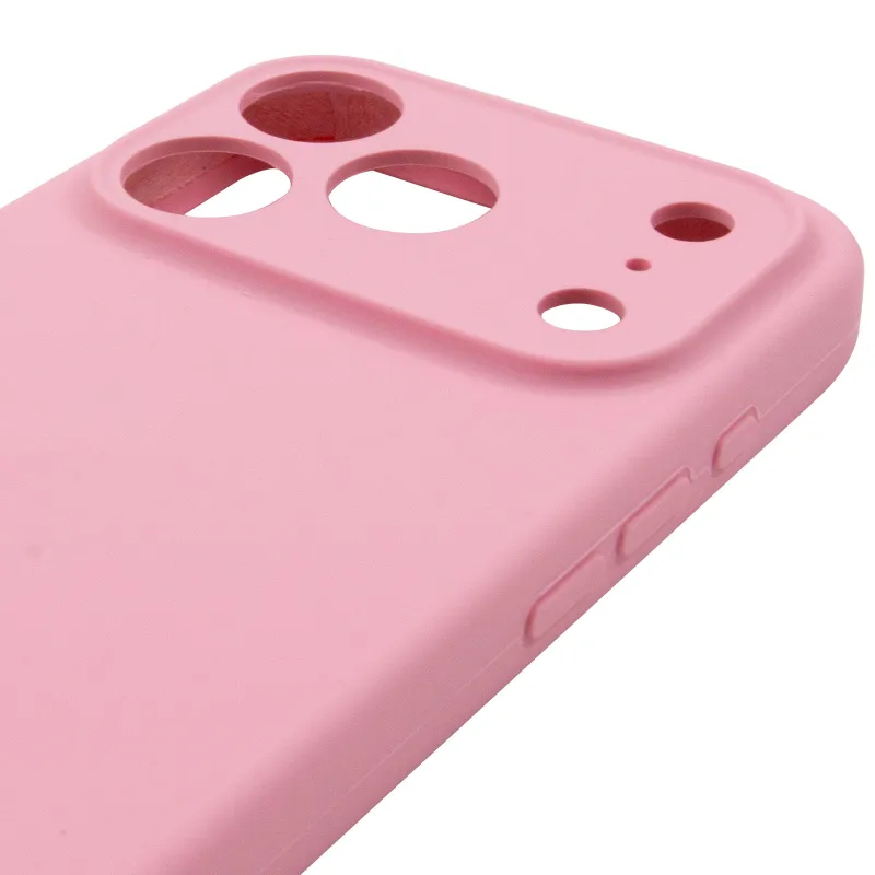 Чехол Silk Full Camera Protective (AA) NO LOGO для Apple iPhone 17 Pro Max (6.9") – Розовый / Light pink. Фото 4 из 5