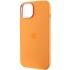 Чохол Silicone Case з металевими кнопками на Apple iPhone 12 (6.1") – Помаранчевий / Marigold. Фото 4 з 9