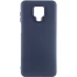 Чохол Silicone Case Lakshmi Elit на Xiaomi Redmi Note 9s / Note 9 Pro / Note 9 Pro Max – Синій / Midnight Blue. Фото 1 з 7