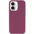 Чохол Silk Full Protective (AA) NO LOGO для Apple iPhone 16 Plus – Бордовий / Plum. Фото 2 з 4