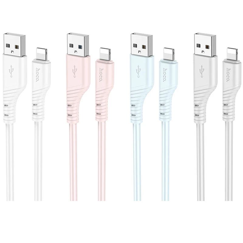 Дата кабель Hoco X97 Crystal color USB to Lightning (1m) фото 1 из 2