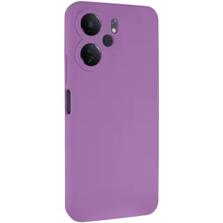 Чохол Silicone Case Lakshmi Premium із закритою камерою для Xiaomi Redmi 13C — Сливовий / Purple