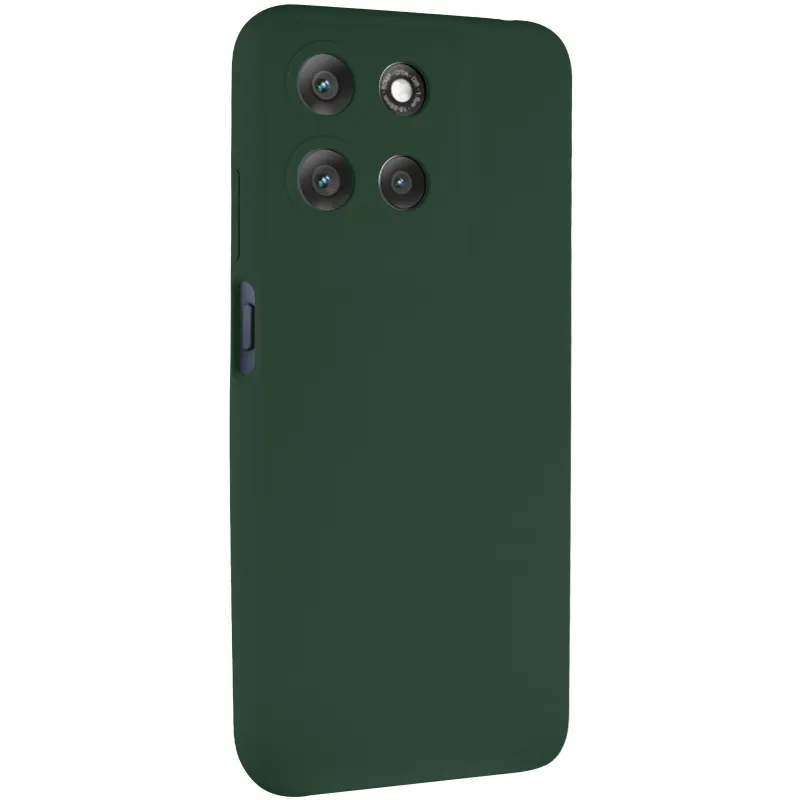 Чехол Silicone Case Lakshmi Premium з закритою камерою на Motorola Moto G15 4G – Зеленый / Cyprus Green. Фото 2 из 8